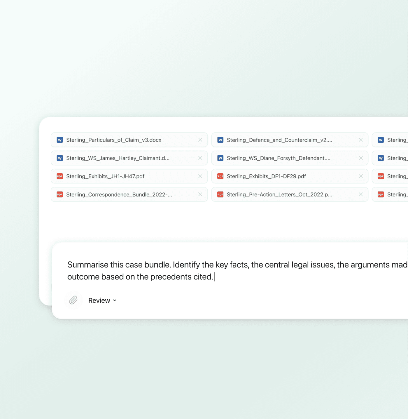 Query across every document  at once