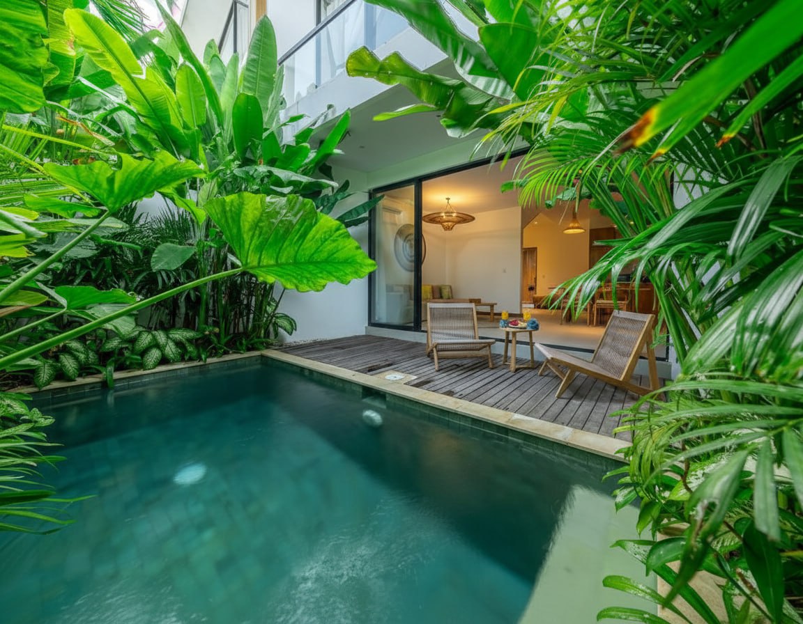 Двухкомнатный таунхаус в Умалаc