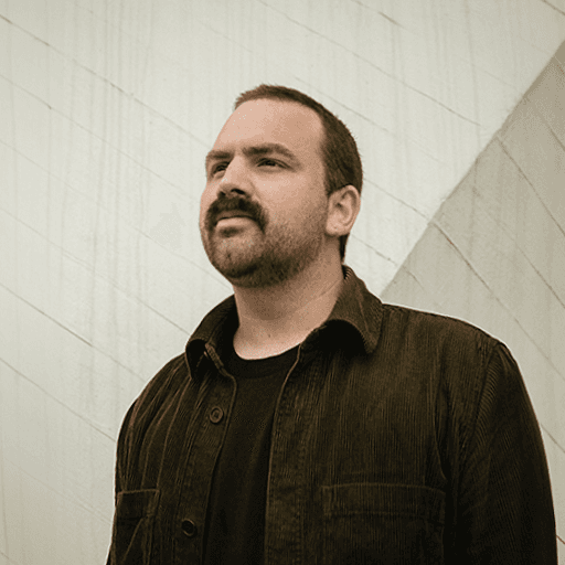 Portrait of Todd Wilson, co-founder of Dokument