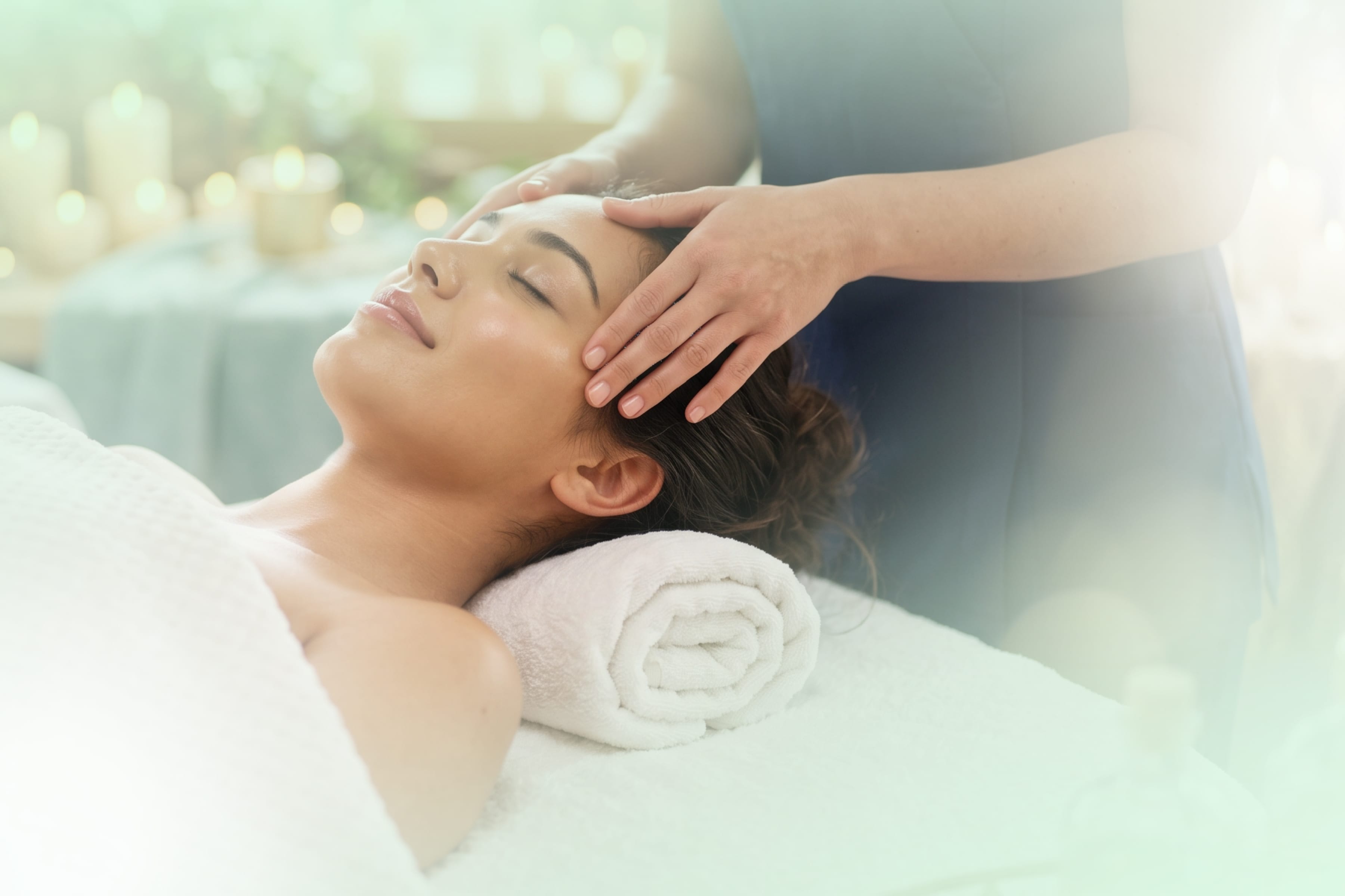 Luxury wellness spa experience