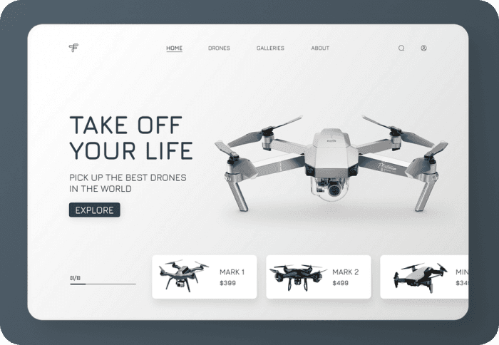 LensRef Hero section