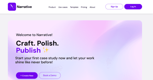 Simplifying Case Study Creation for Designers