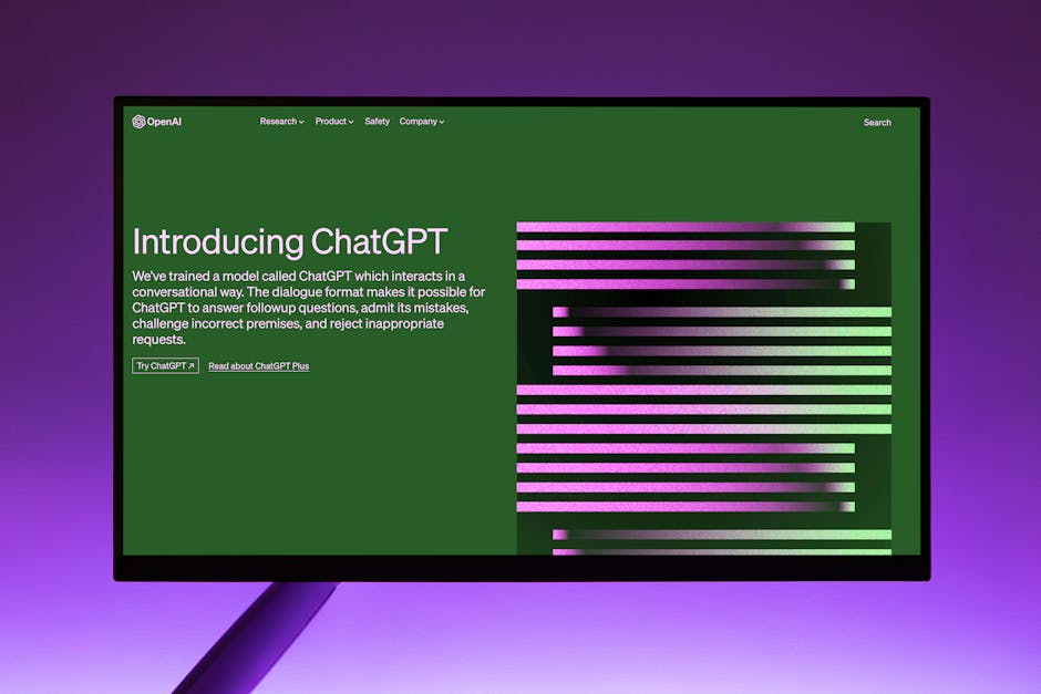 chatgpt interface design illustration
