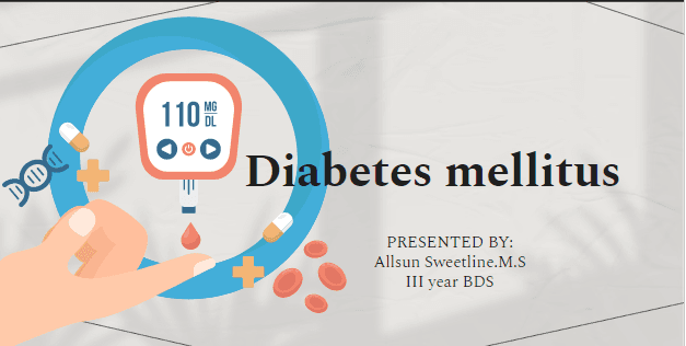 Diabetes mellitus image