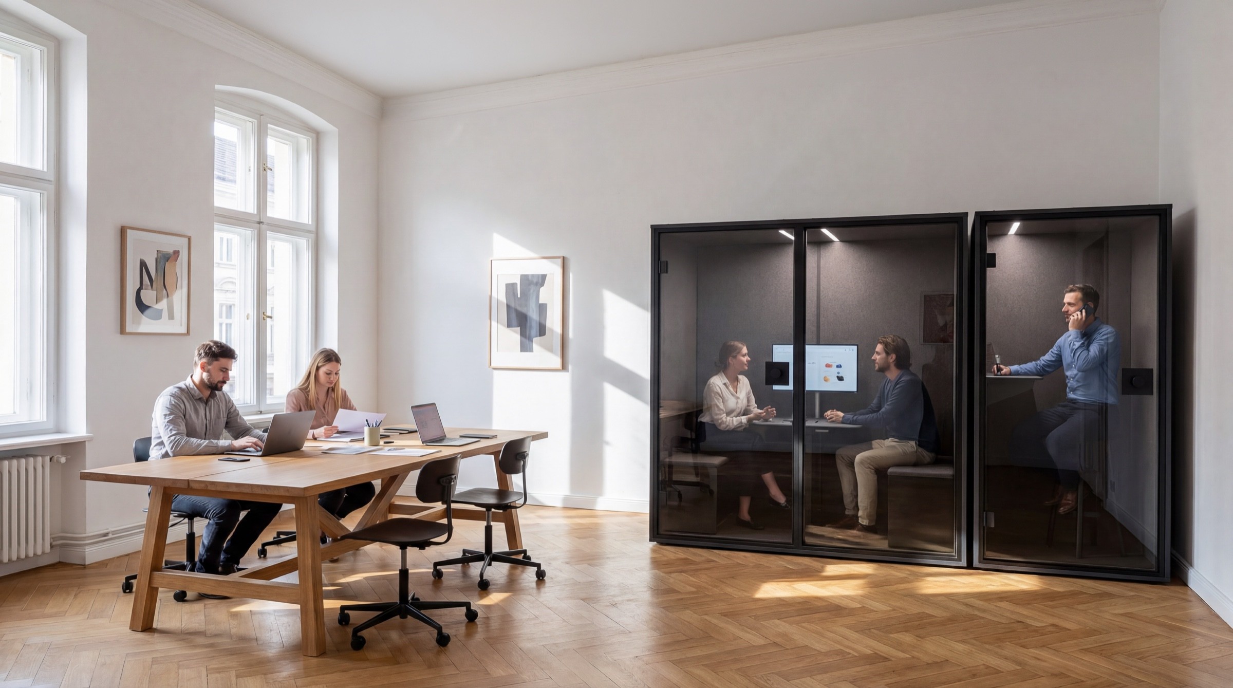 Berlin Acoustics — office scene 4