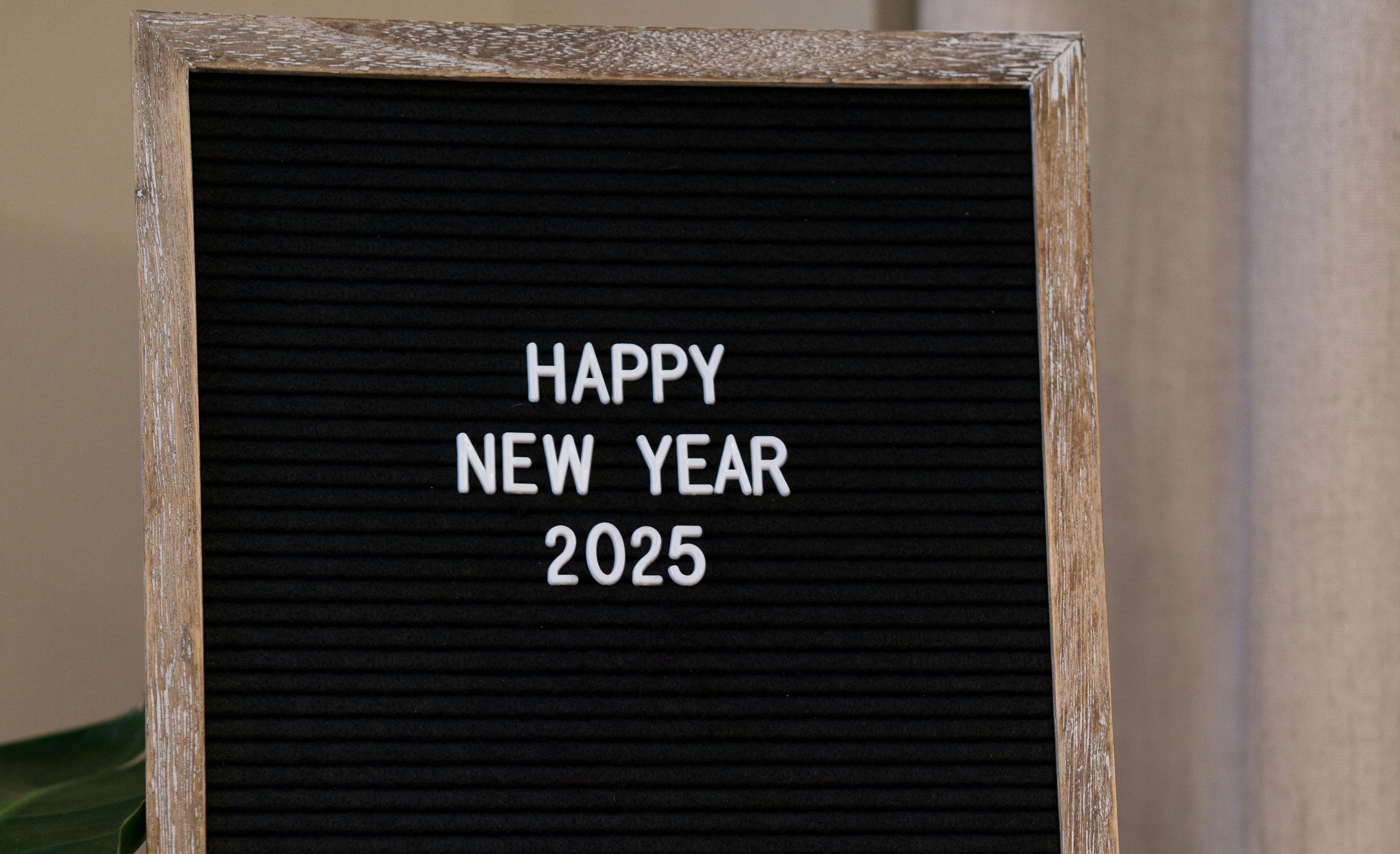 Frohes neues Jahr 2025 Bild