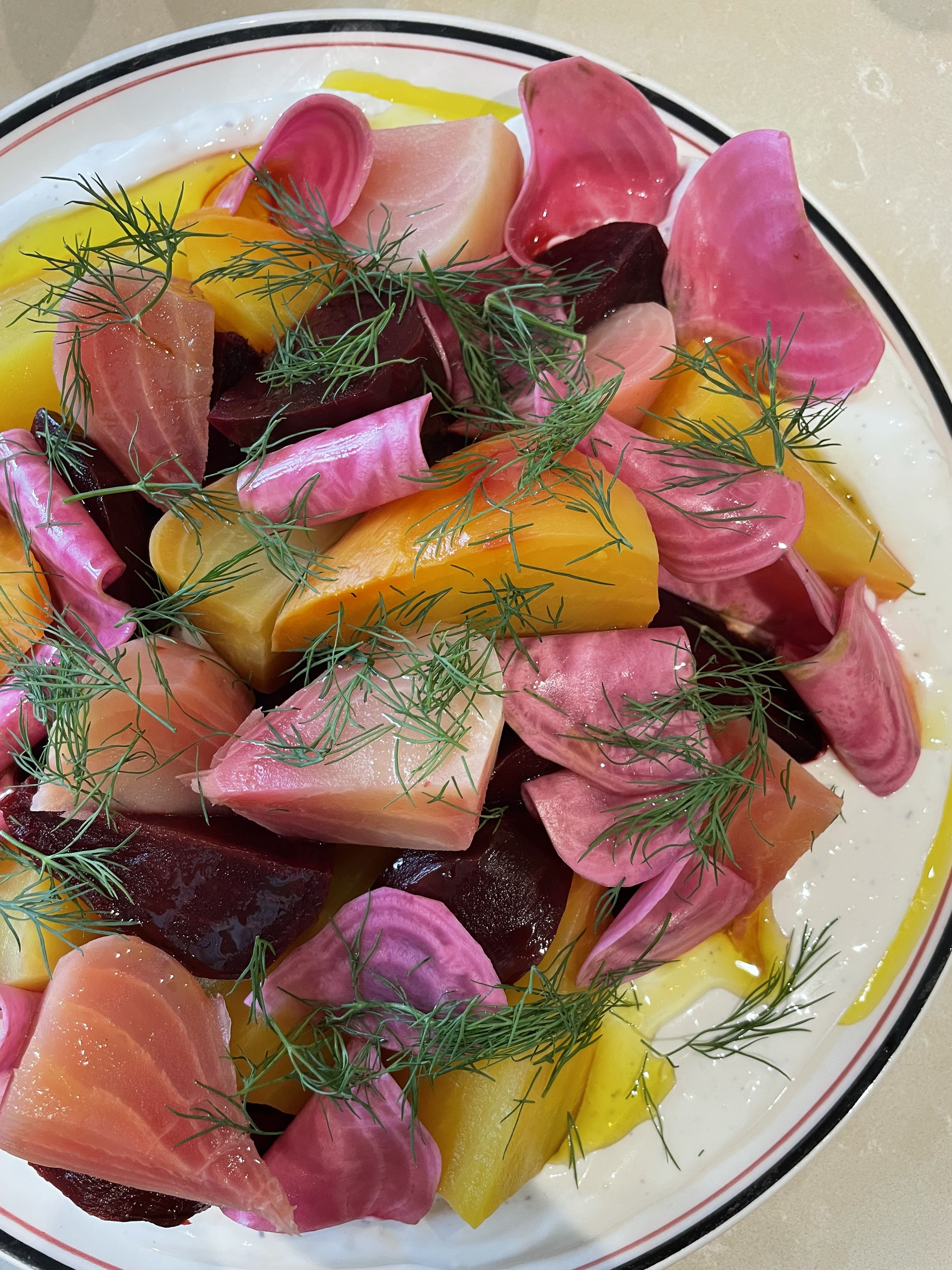 Beetroot and fennel