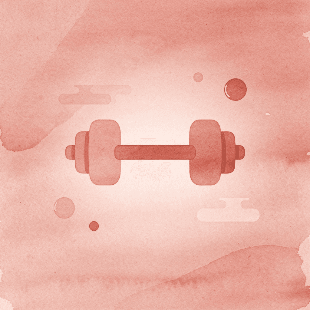  Dumbbell icon representing strength training