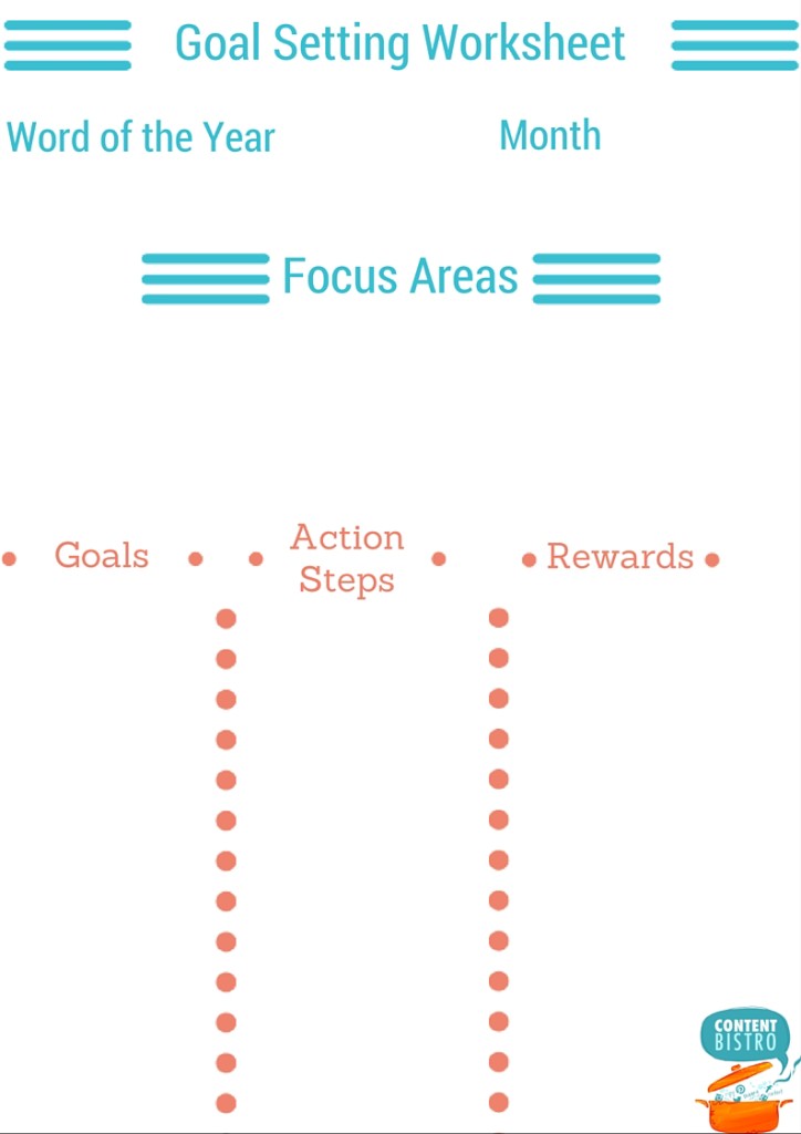 Free Goal Setting Worksheet