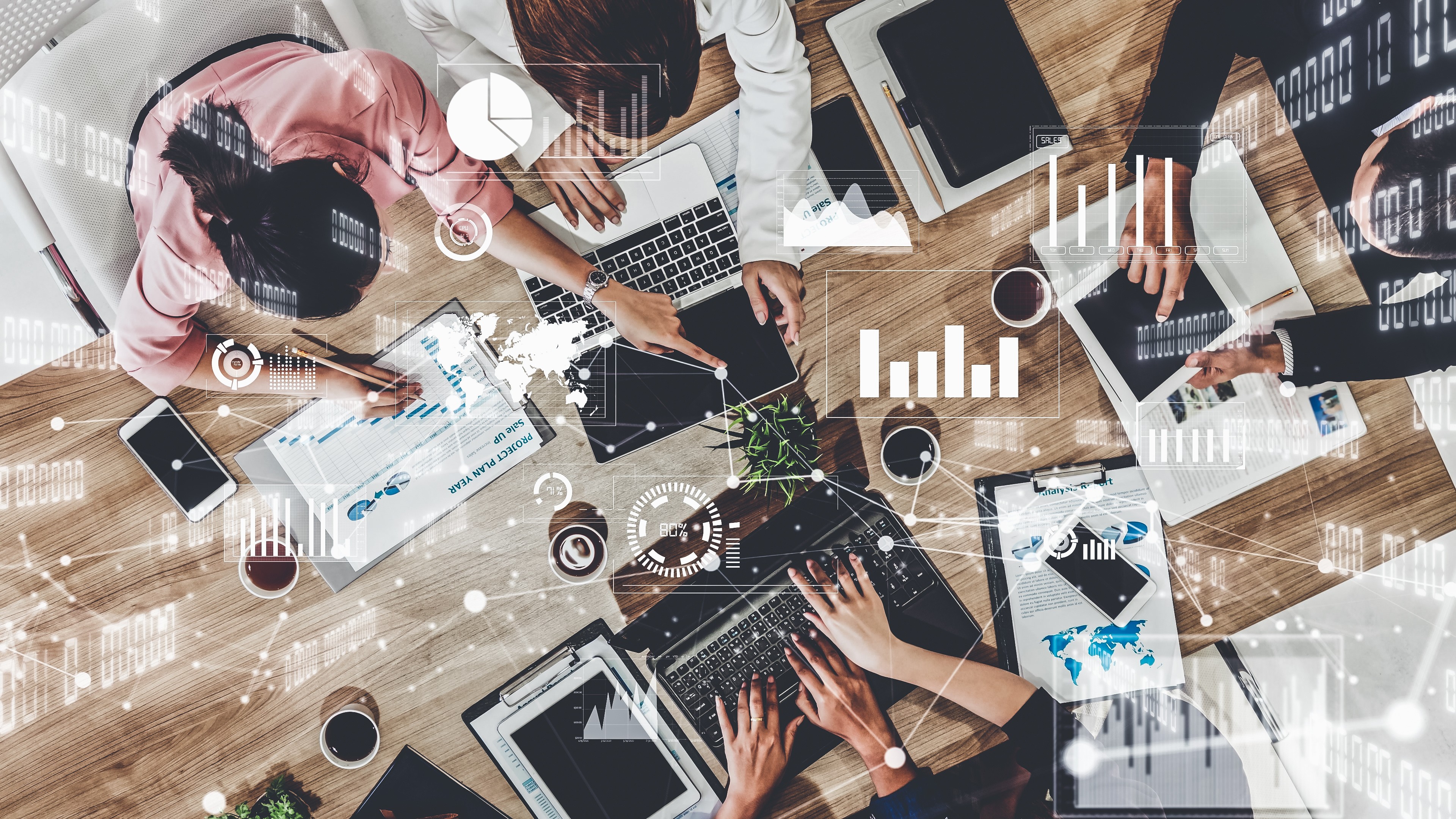 Pople doing enterprise resource planning