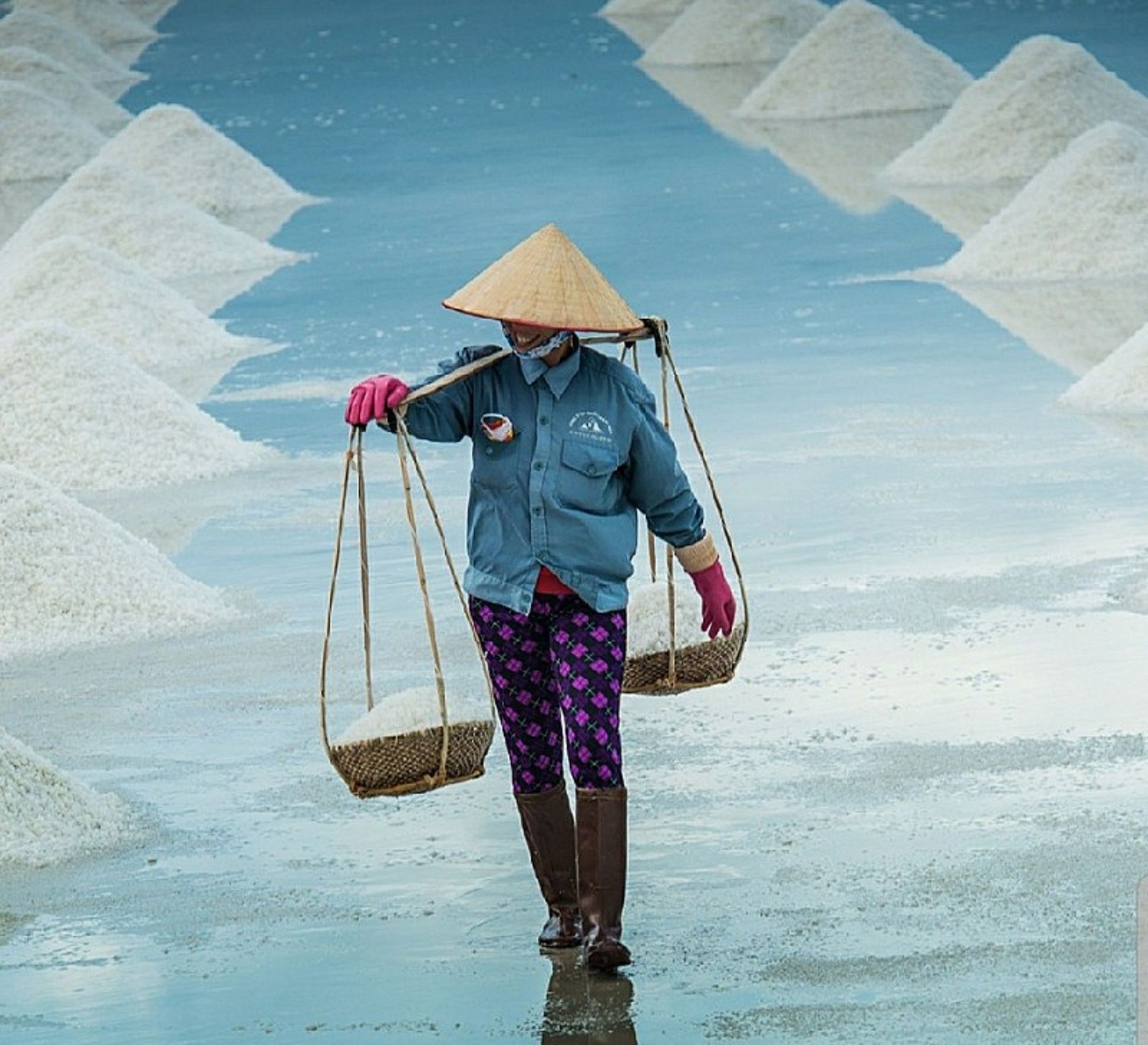 Hon Khoi Salt fields in Nha Trang