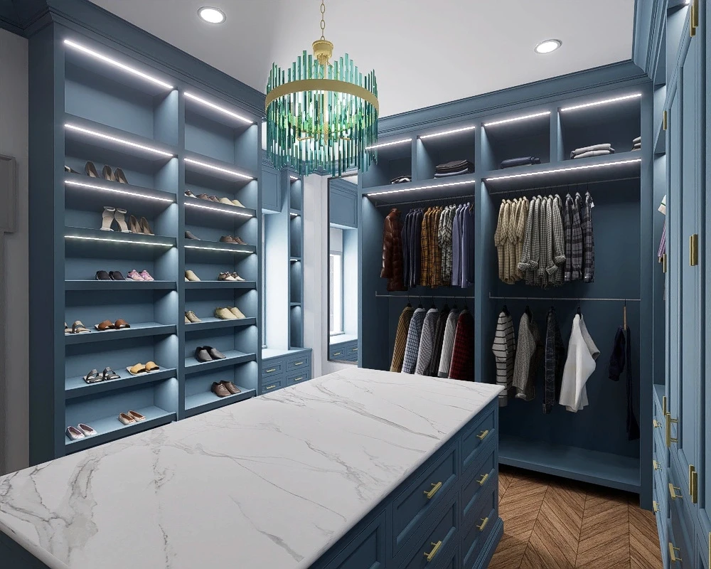 Master closet render
