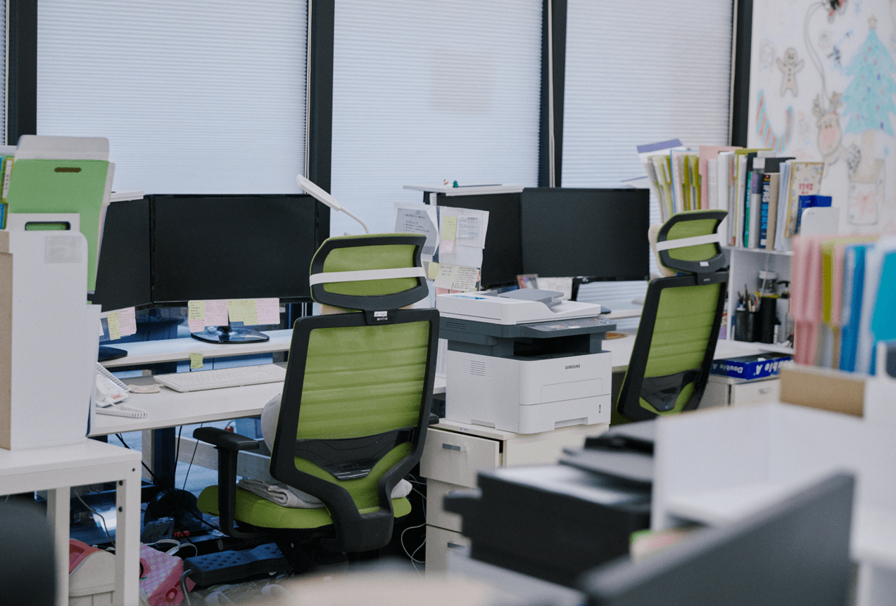 안택스 에셋 공간 내부