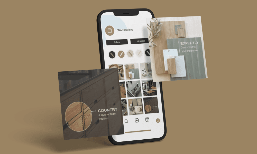 A social media post mockup.
