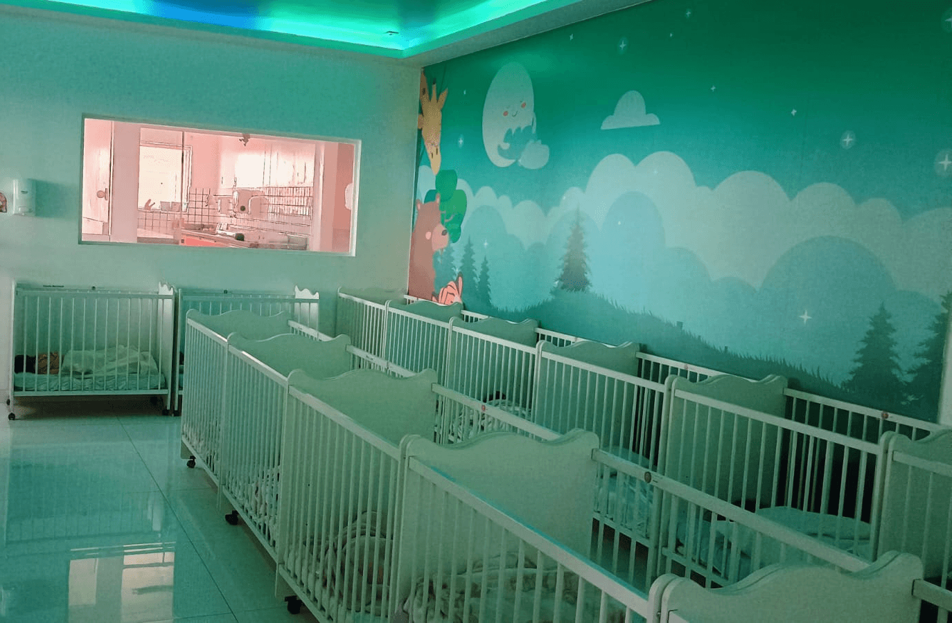 Sala de estimulação do berçário