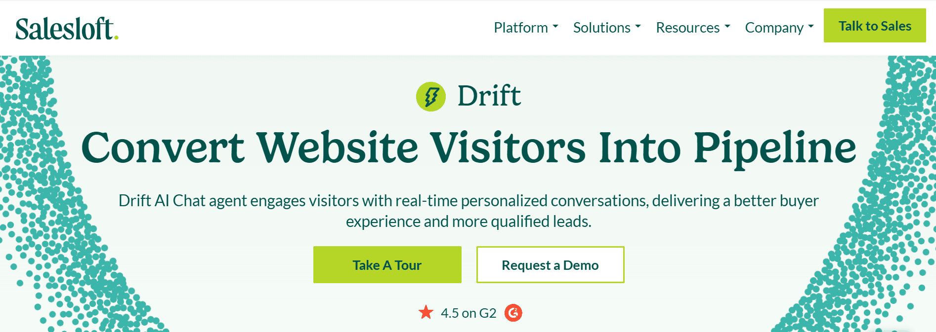 salesloft - AI Chatbot Software