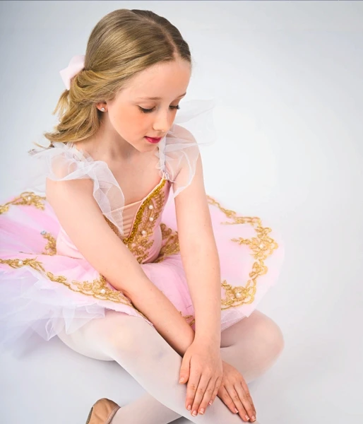 Portrait of a young ballerina