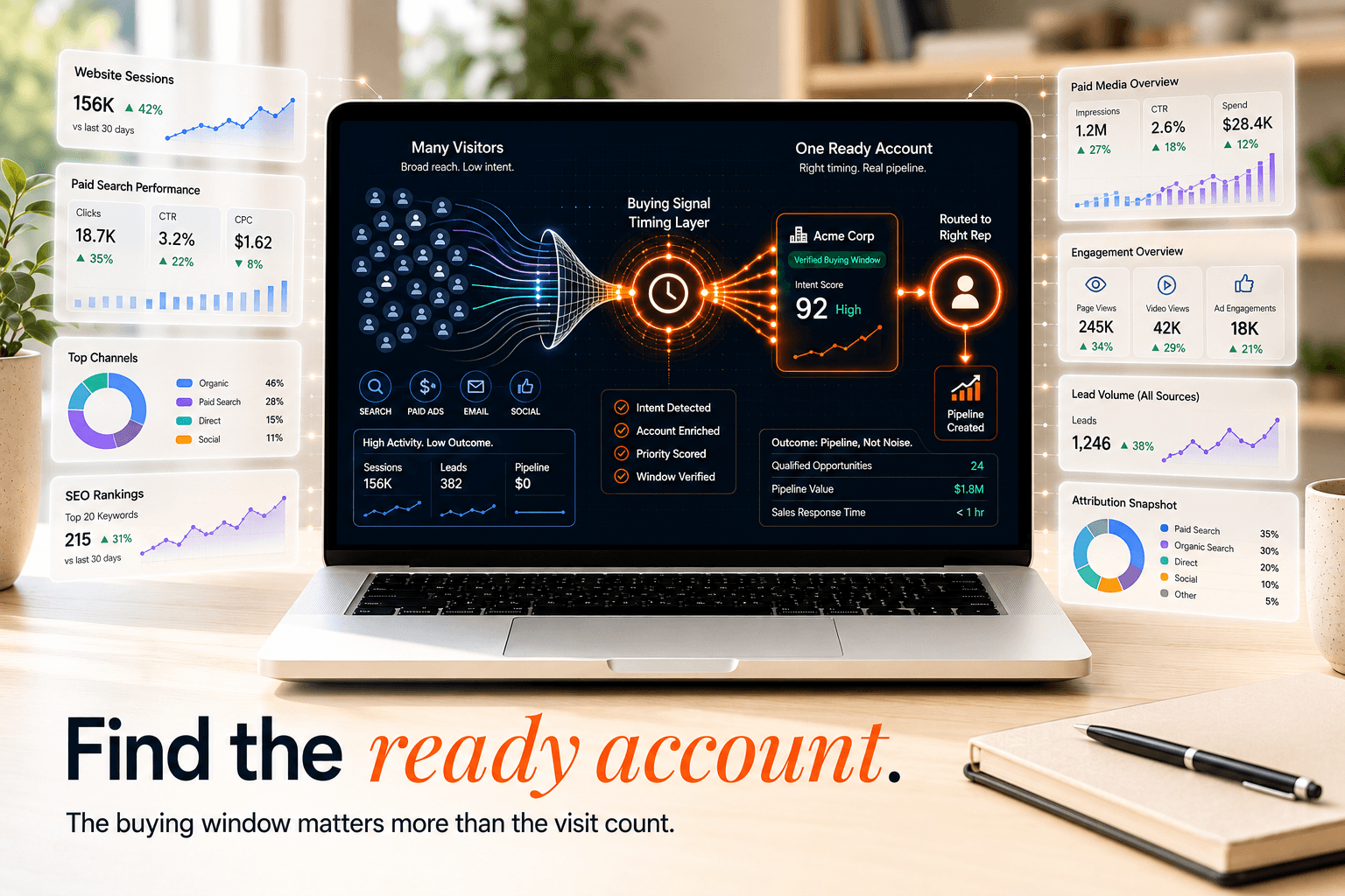 Gravitate Digital vs Intelligent Resourcing: Traffic Without Timing Is Just Noise