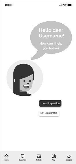 LoFi Prototype, schwarz weiß, Wireframes