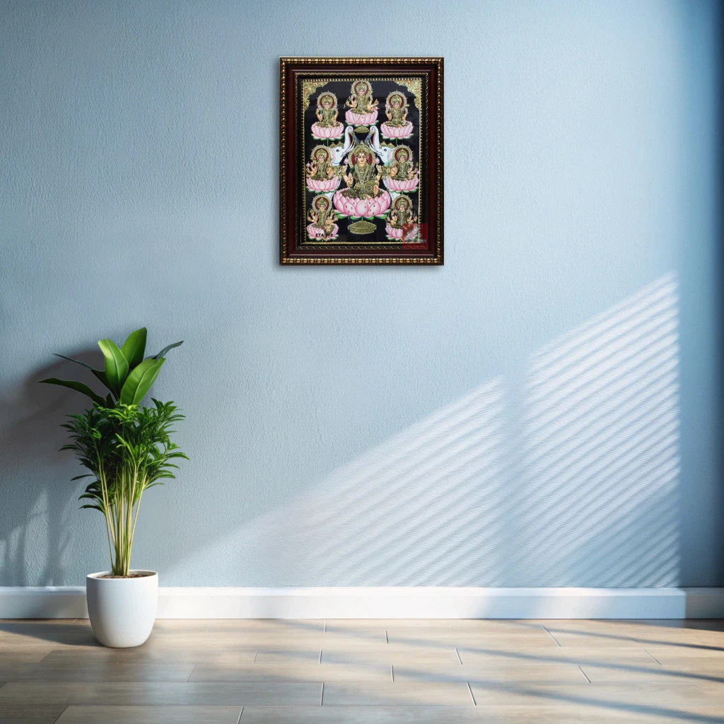 Ashtalakshmi Tanjore Painting