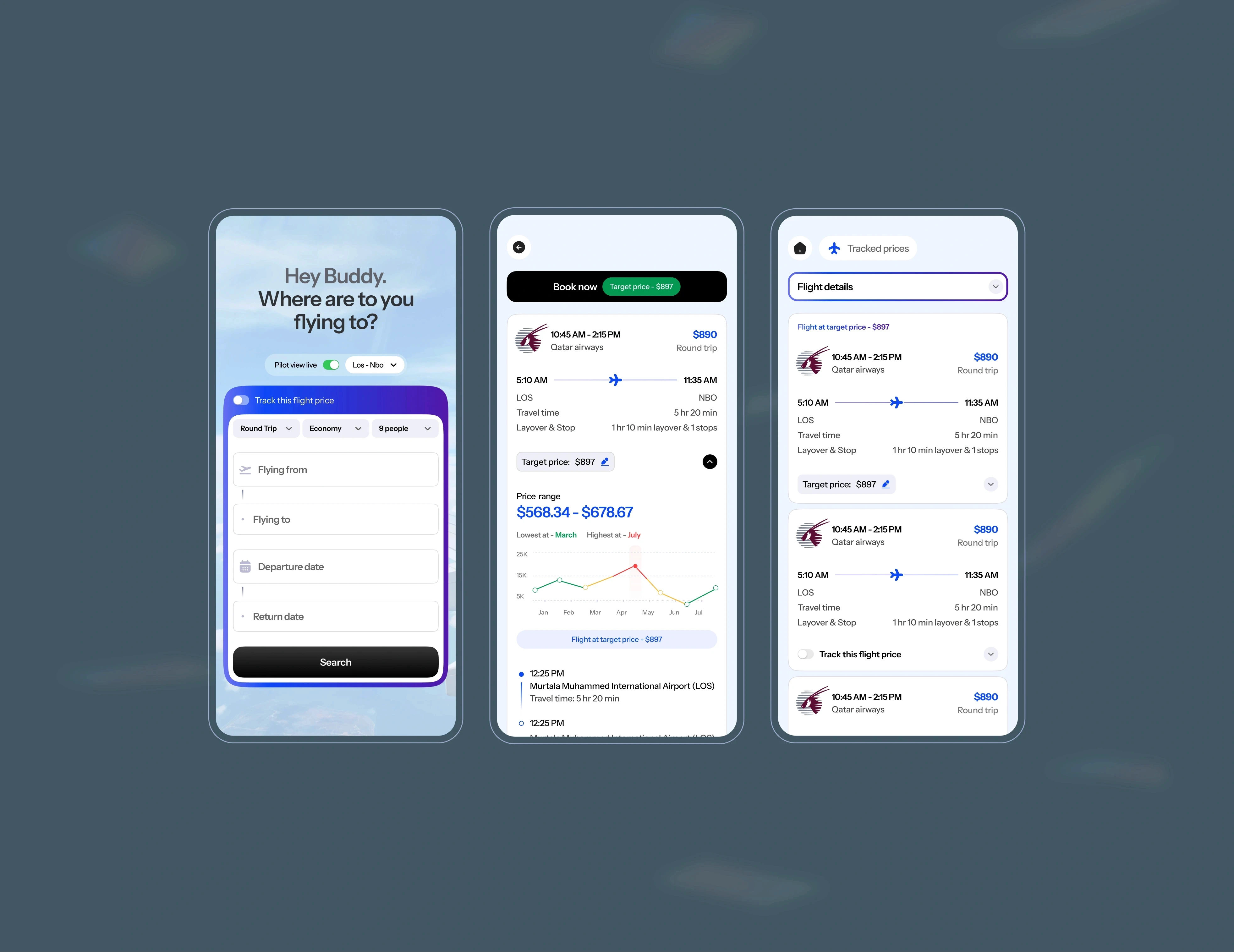 Flight Tracker web app
