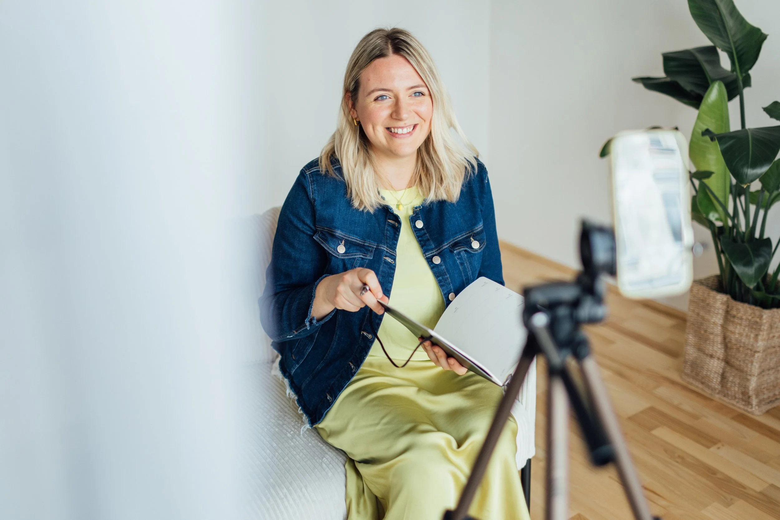 Athlete winning a race