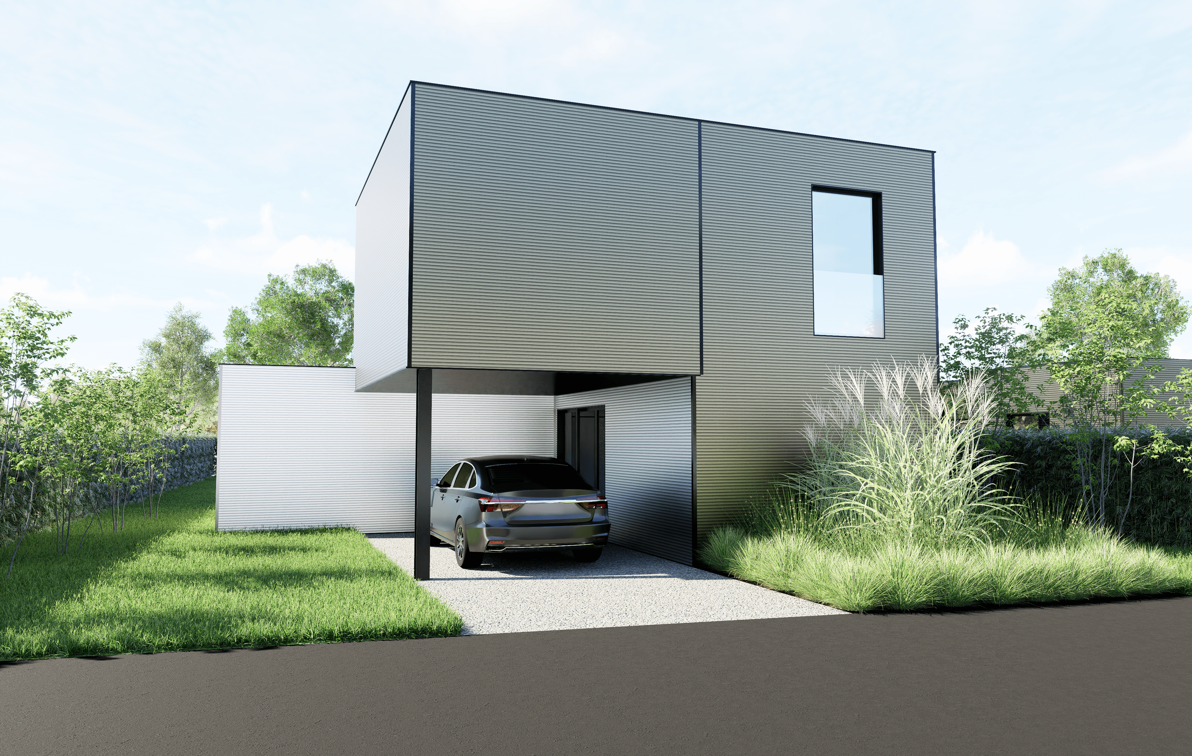 render buitengevel hub123 panelen