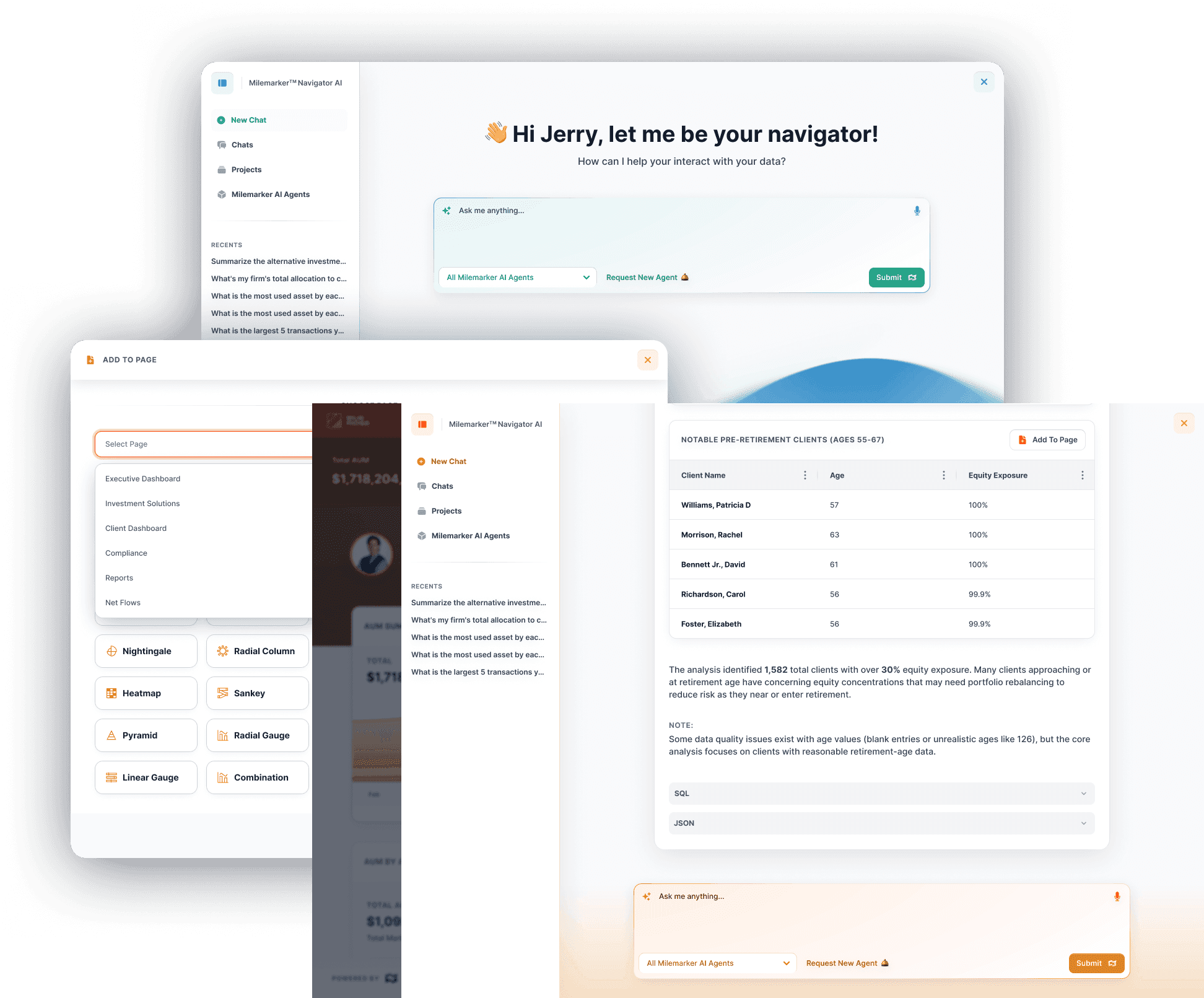 Milemarker Navigator - AI for Wealth Management