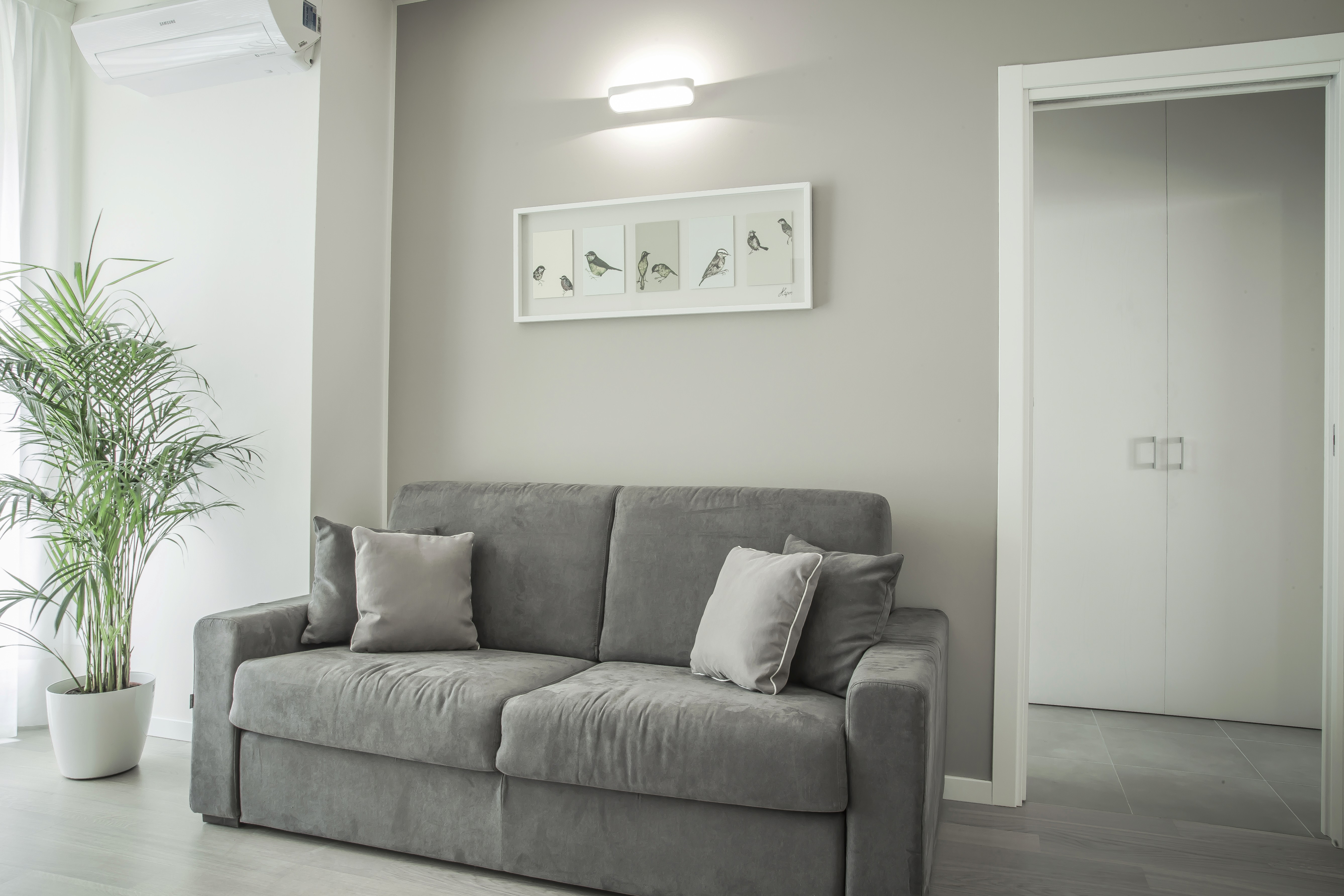 dark interior with stairs