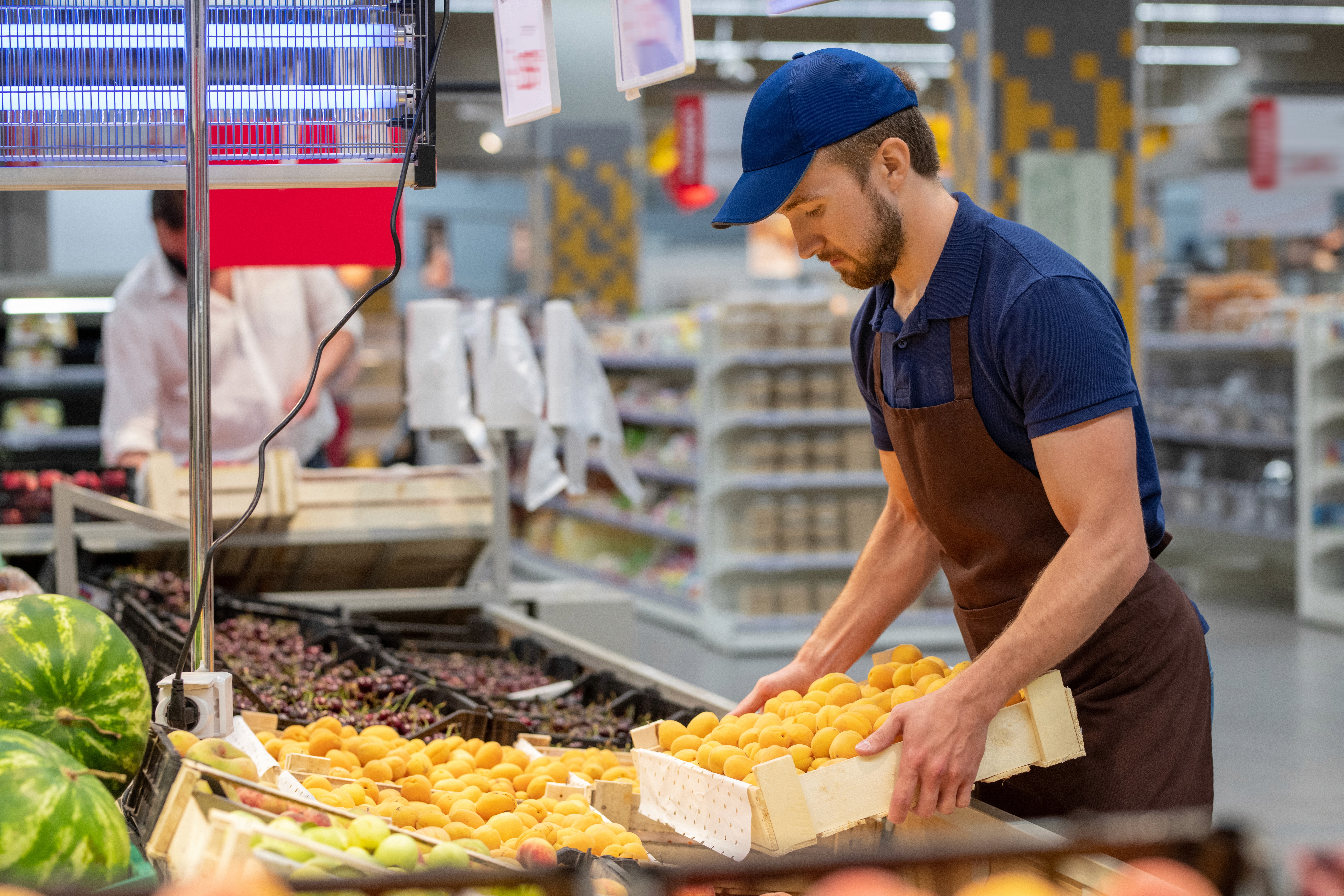 View inside a Shopping Center