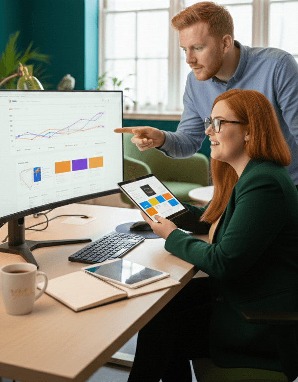 Email marketing specialists in Ireland optimizing a high-conversion automated campaign for Your Marketing Story.