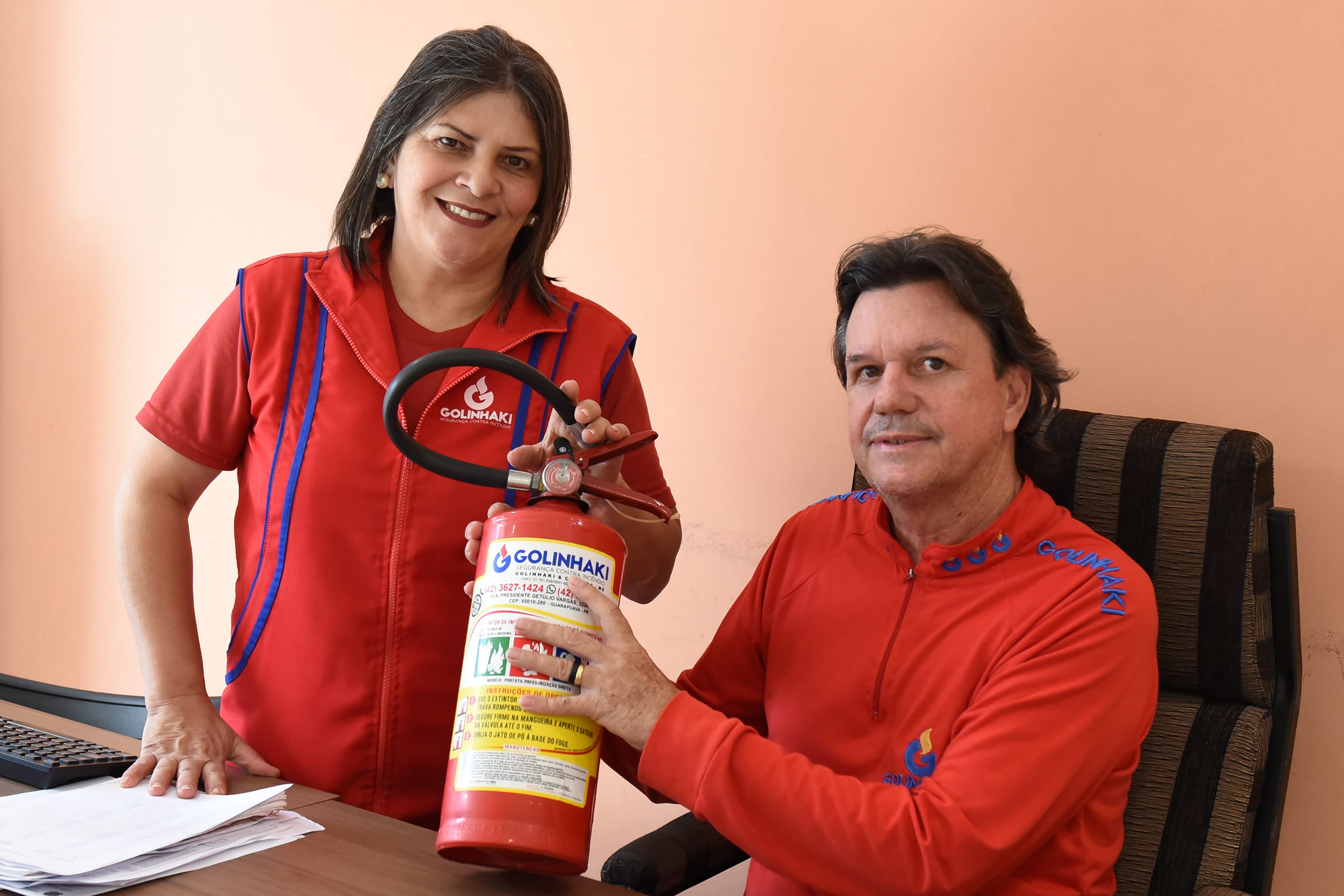 Casal Golinhaki Segurança Contra Incêndio