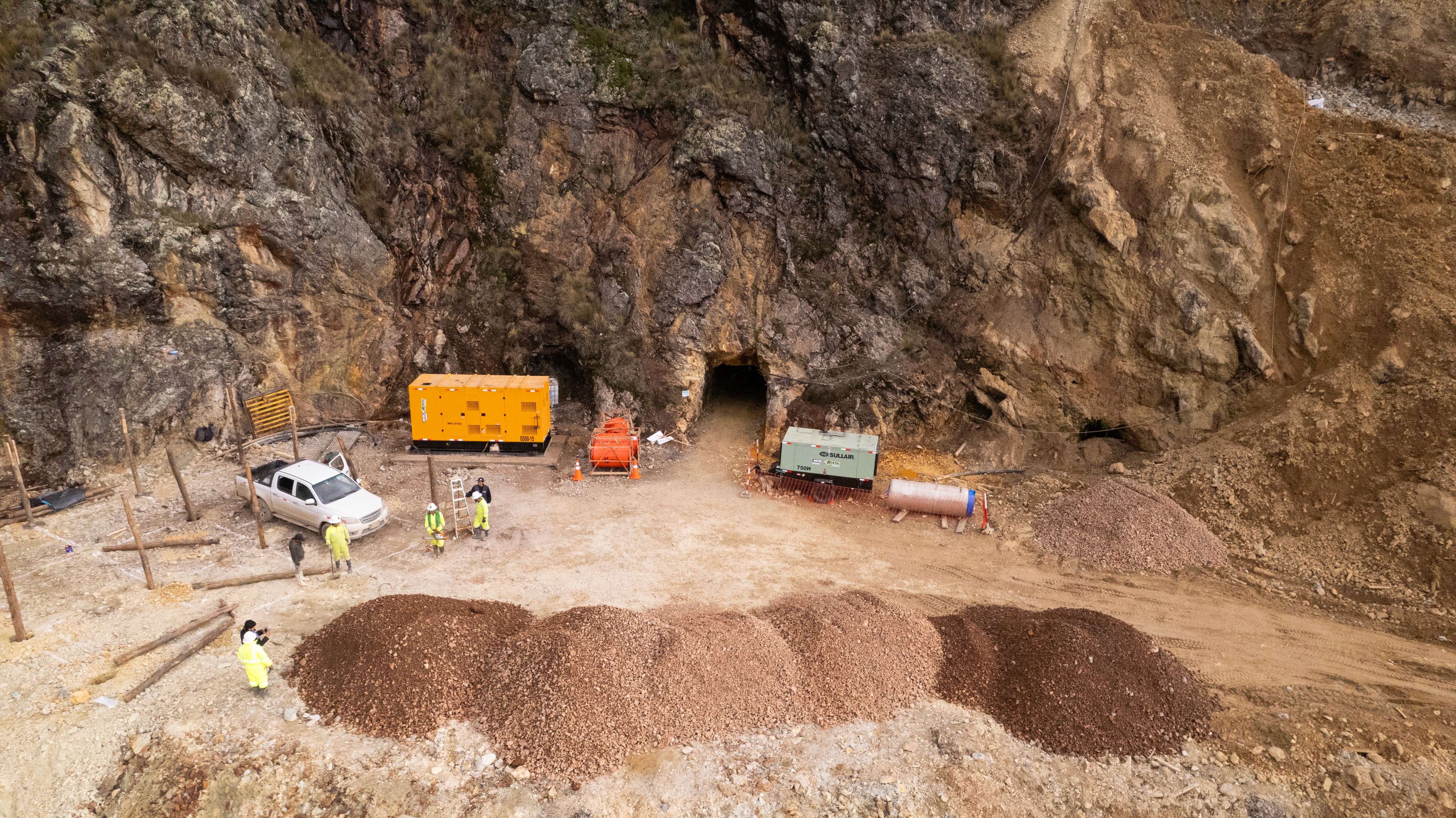 a body of water with lily pads floating on top of it