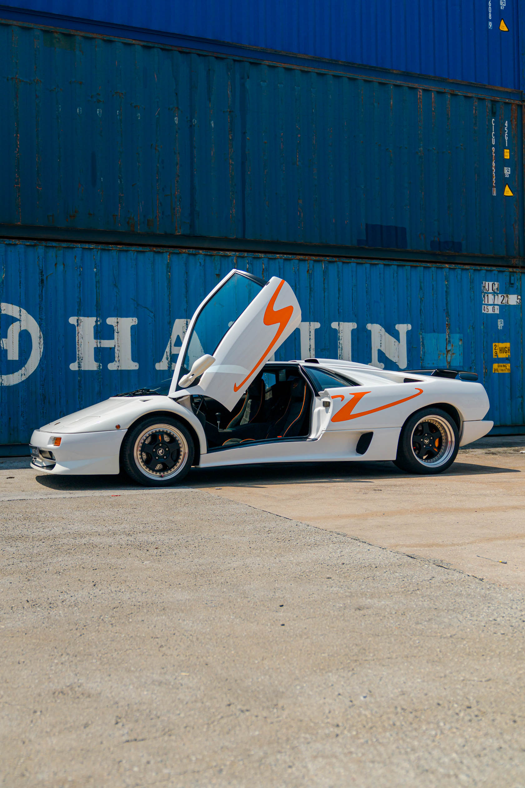 A black female model