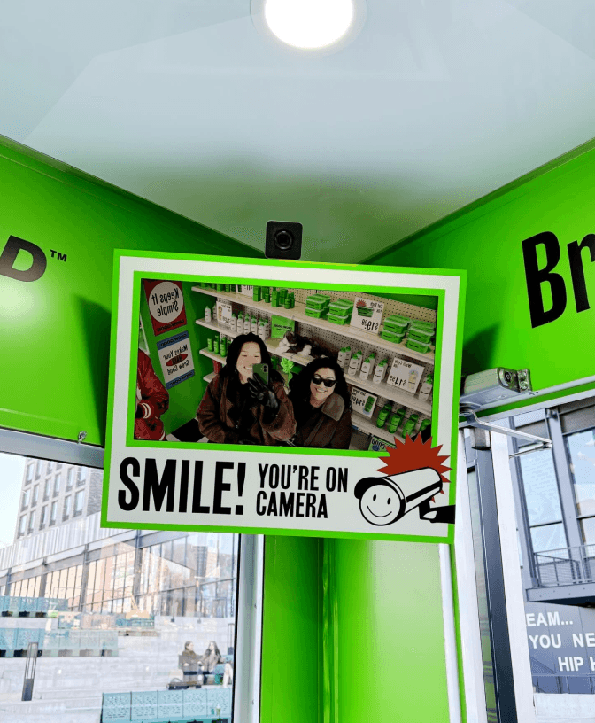Grow-Good Beauty tour activation — Cardi B beauty bus at live events, product display, fan engagement