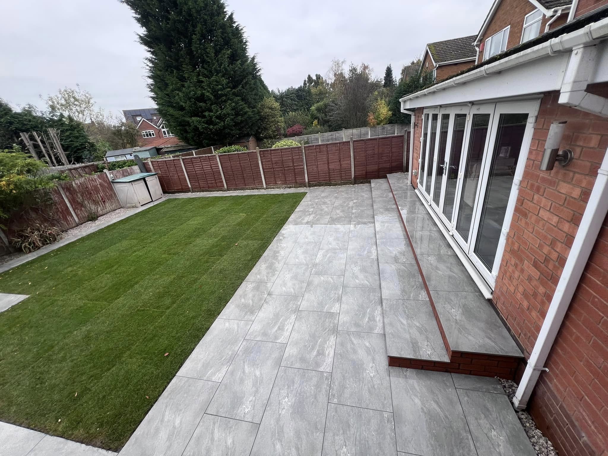 Planting works