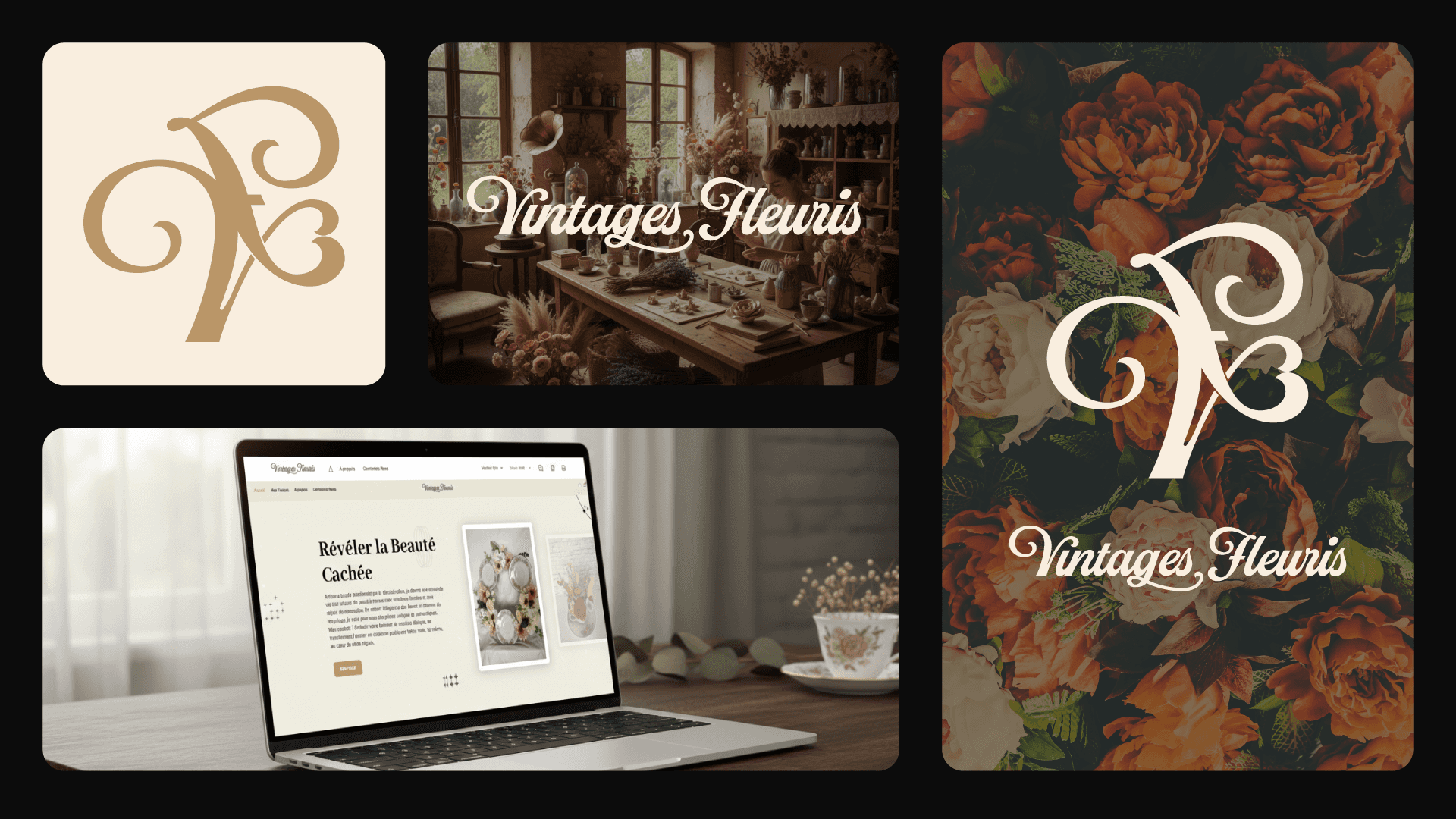 Branding Vintages Fleuris