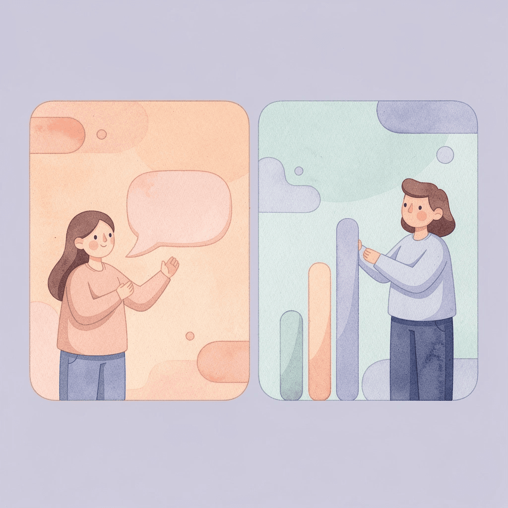 Split scene showing emotional attachment versus practical dissolution decision - How To Dissolve a Nonprofit - How To Dissolve a Nonprofit 