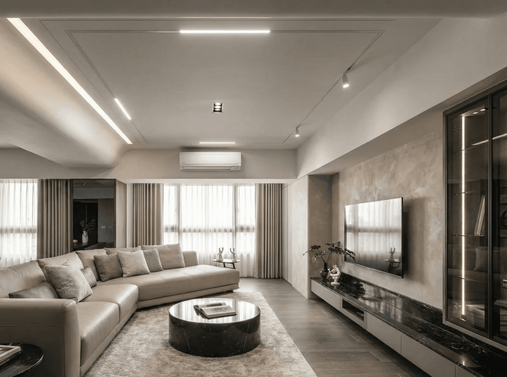 green potted plant on black metal table