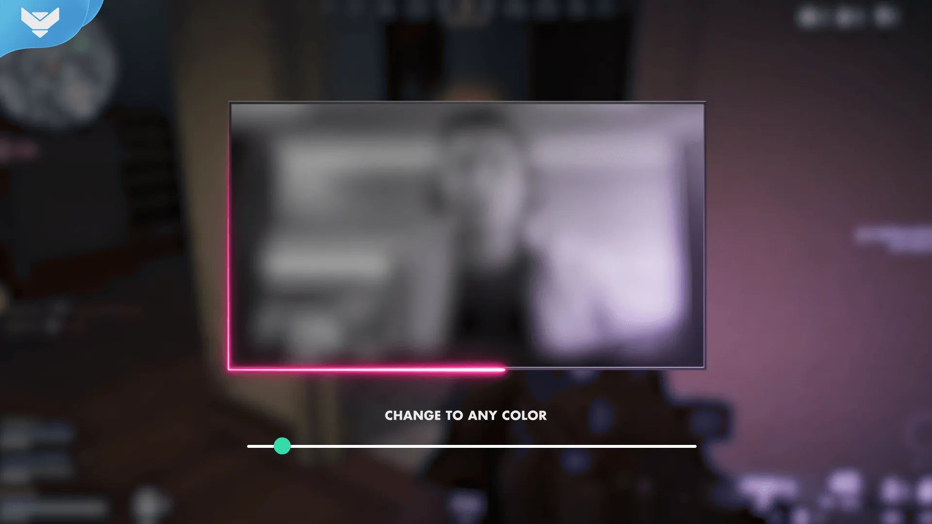 Free animated neon webcam overlay with purple and pink styling for OBS and Streamlabs
