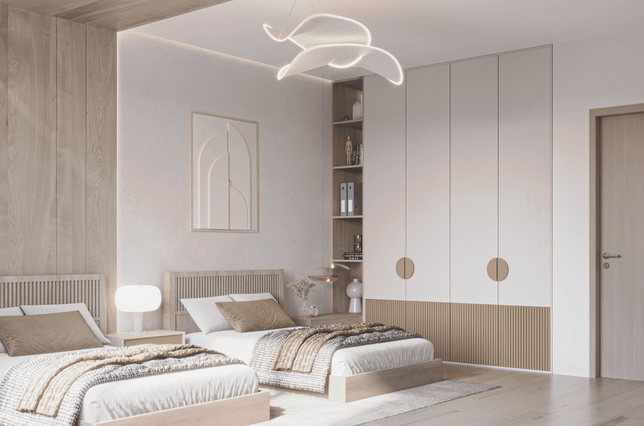 Project showcase image featuring a modern, refined interior.