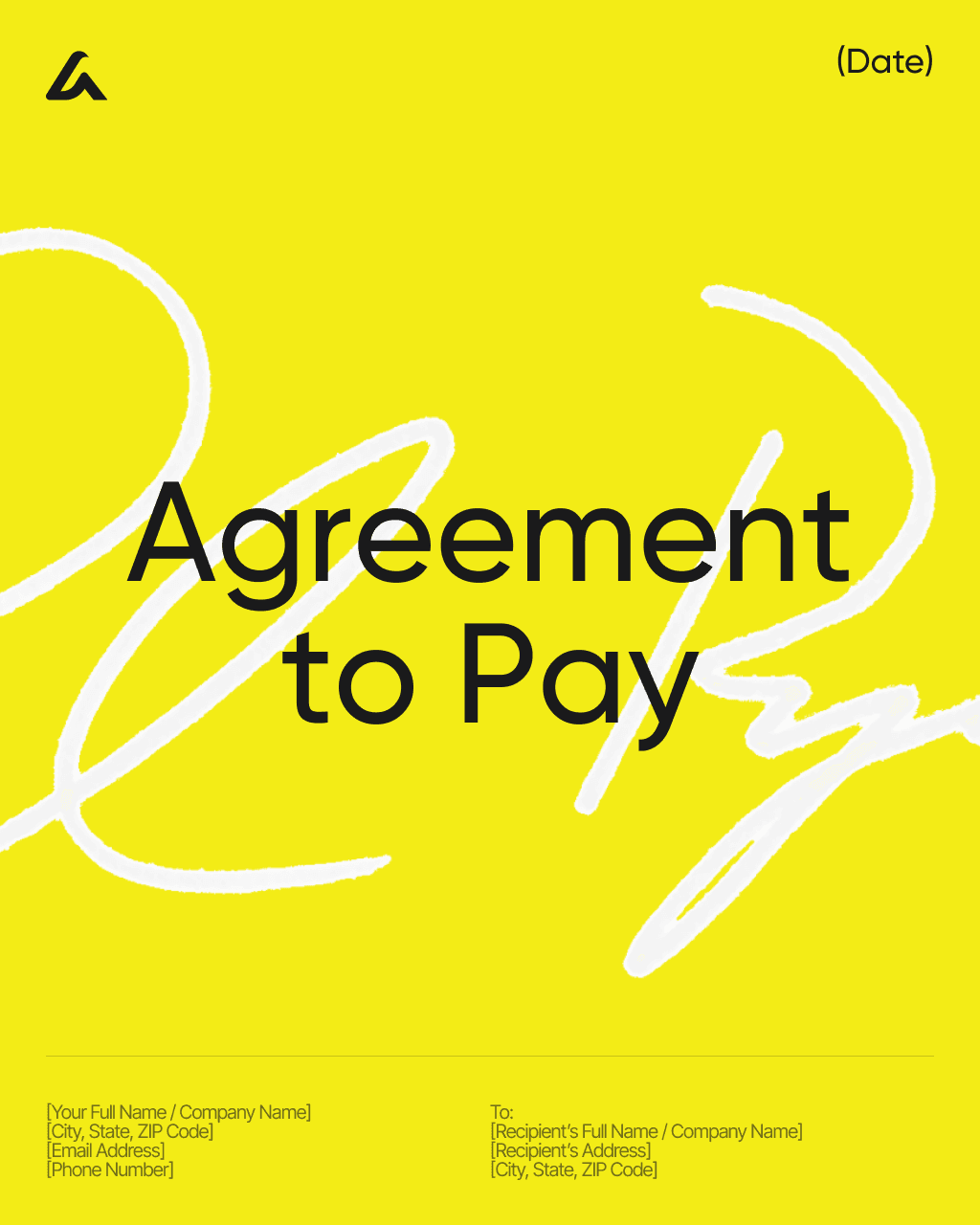 Agreement to Pay