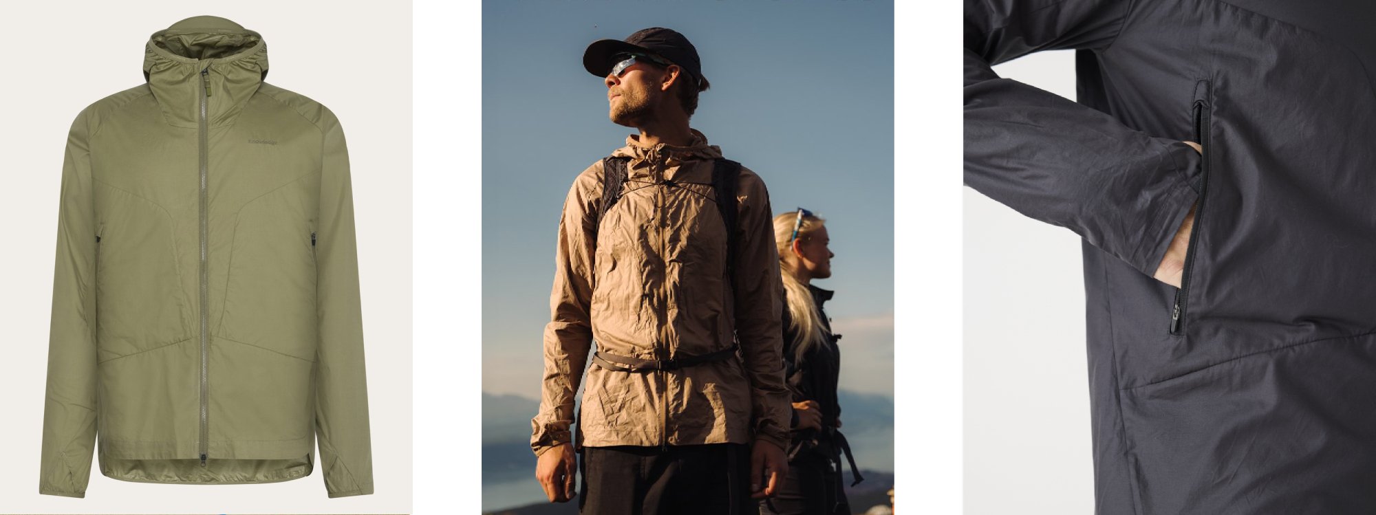  La veste Vent 90 Ripstop de Knowledge Cotton Apparel 