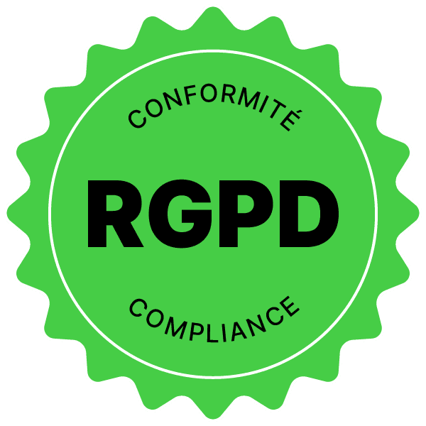 Icône de conformité RGPD