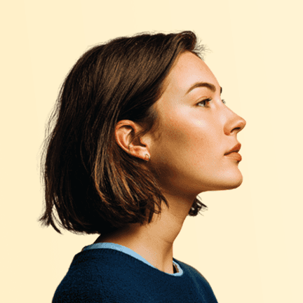 Profile photo of a usability test participant used in a UX case study quote expressing confusion about Super.com’s PowerUps and their real monetary value.