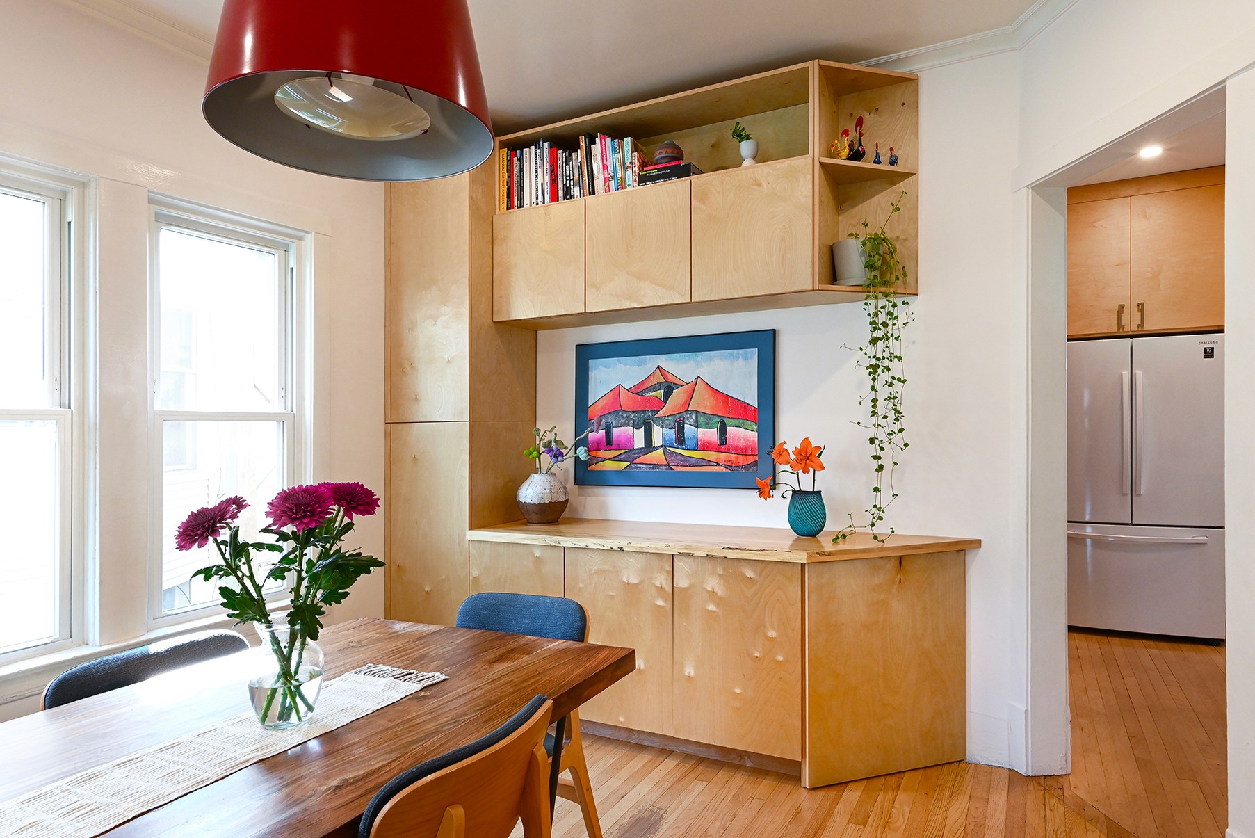 Cabinetry built-in for living room