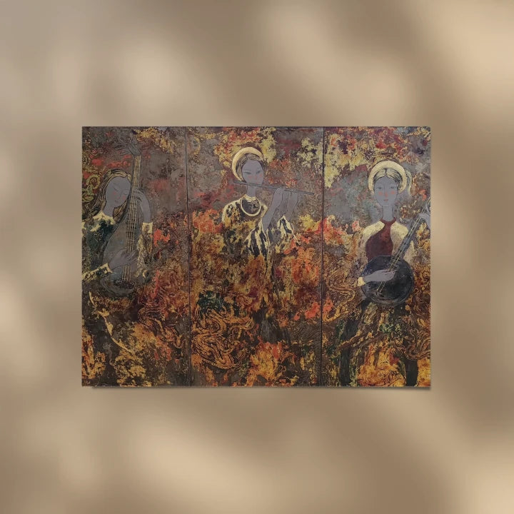 premium art poster and canvas prints, with originals available, from QART , of the artwork " Preserving National Identity "