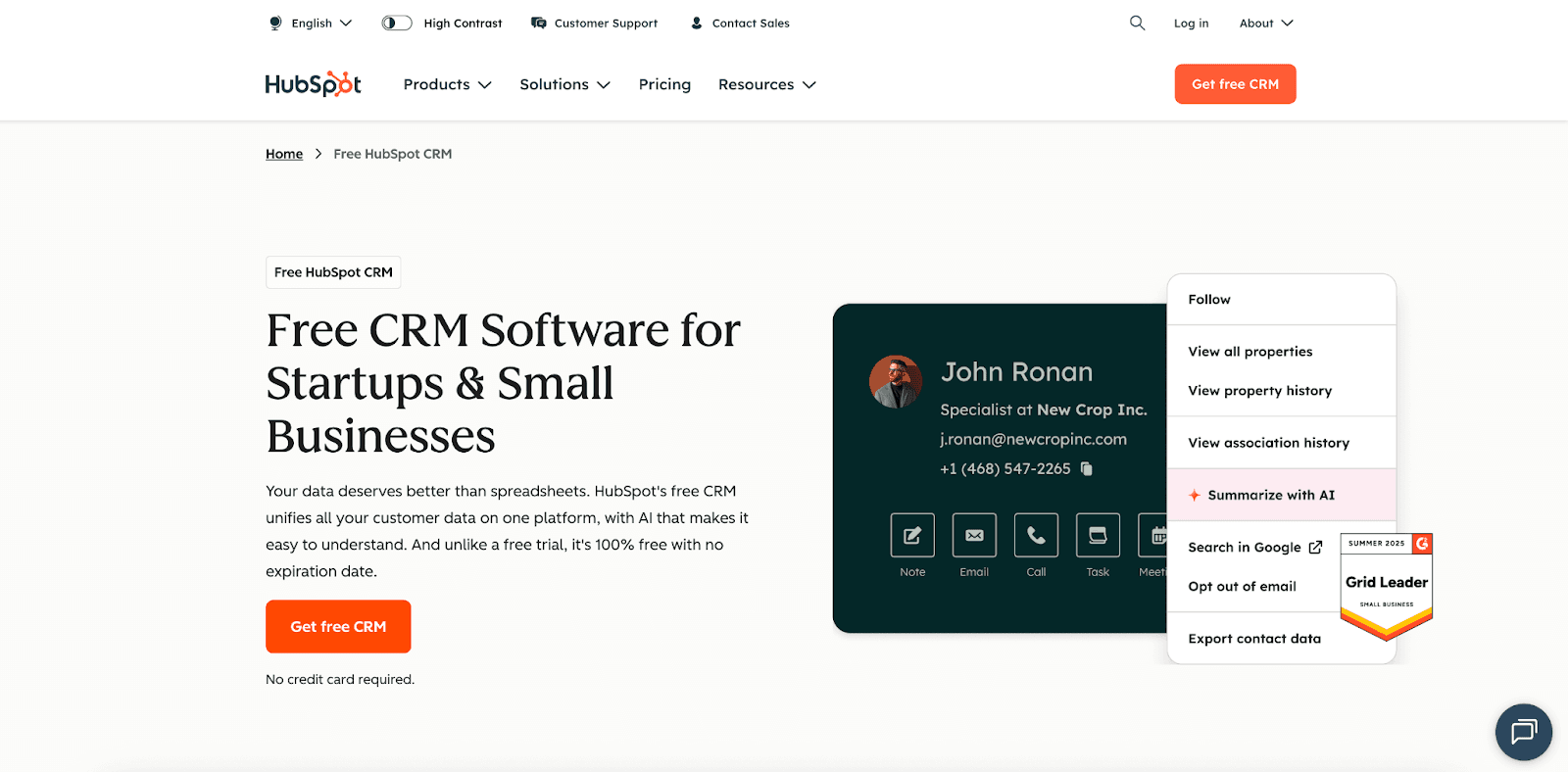 HubSpot CRM