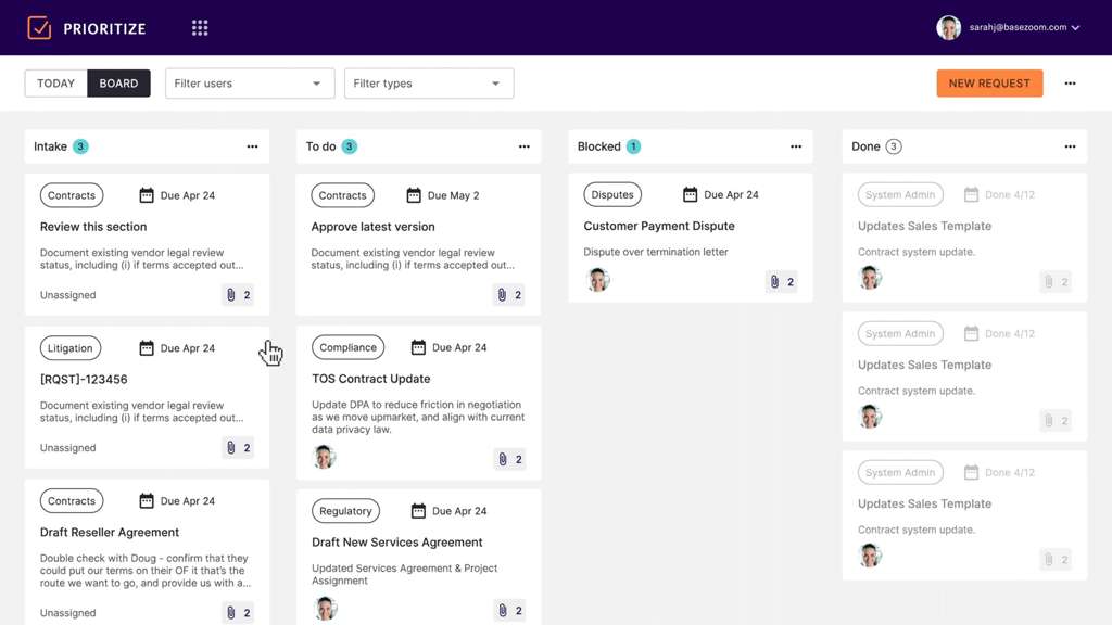 LinkSquares Platform Screenshot