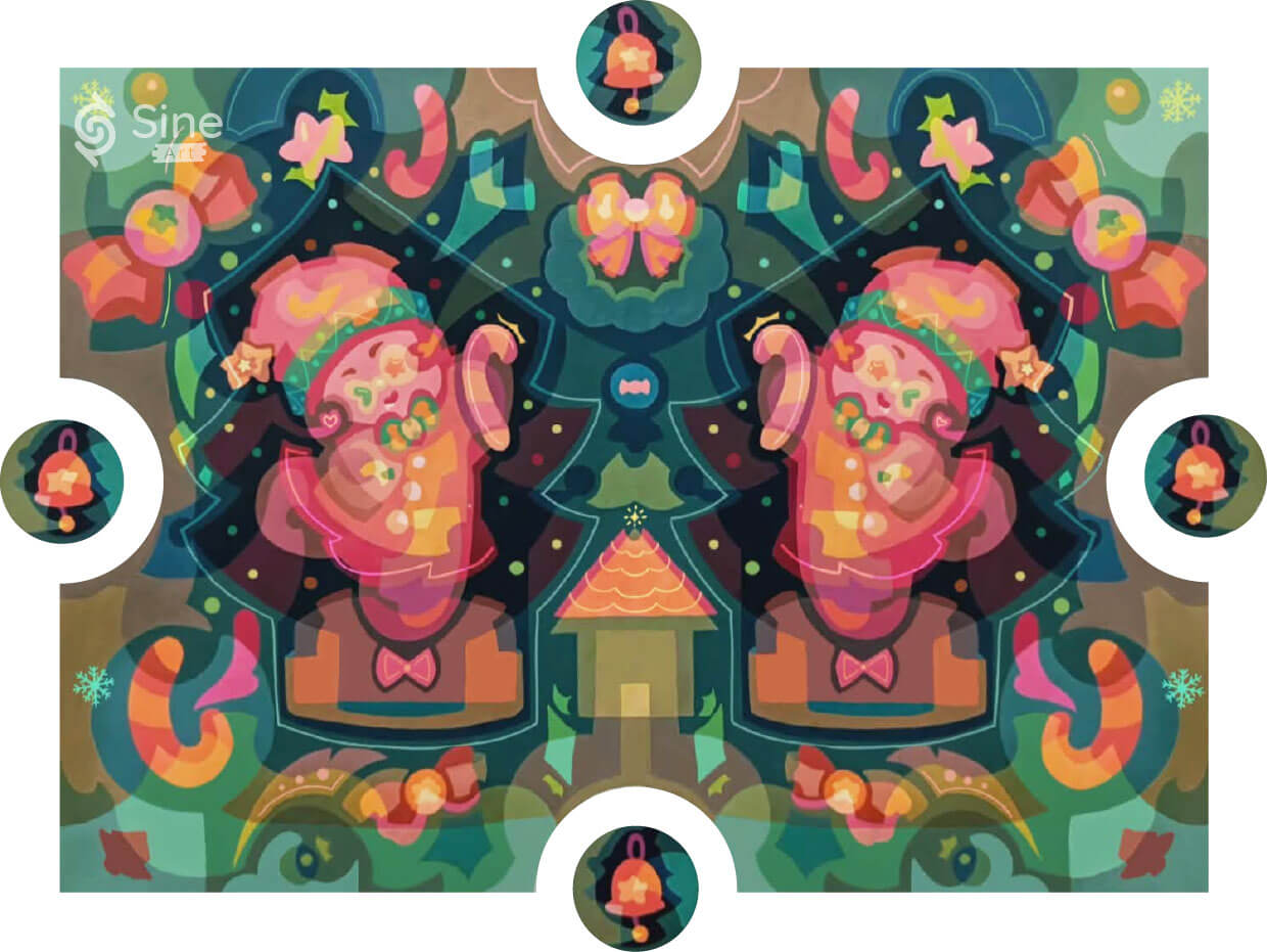 Bài trang trí màu